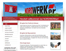 Tablet Screenshot of nordwerker.de